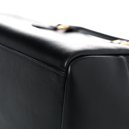 Versace Saffiano Virtus Small Bowling Bag Black 7 of 18