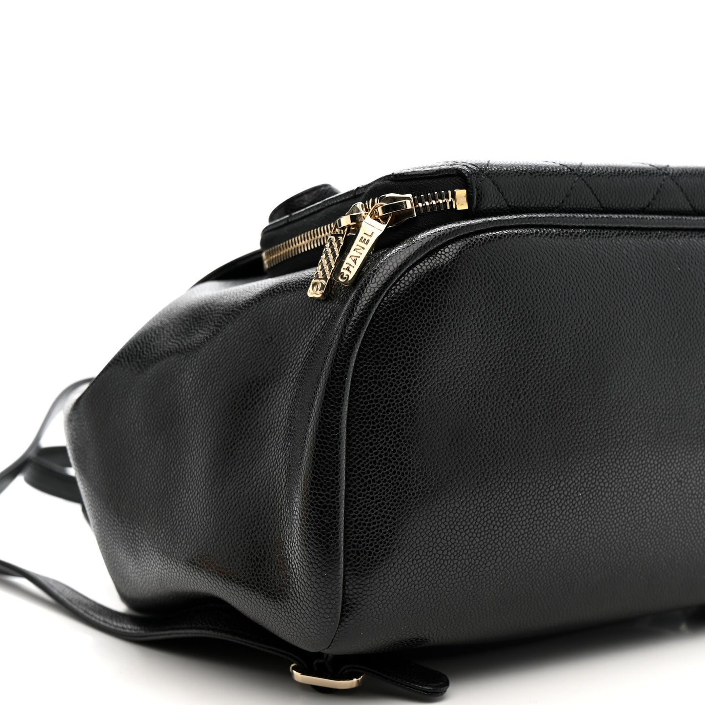 Caviar Quilted Business Affinity Backpack Black