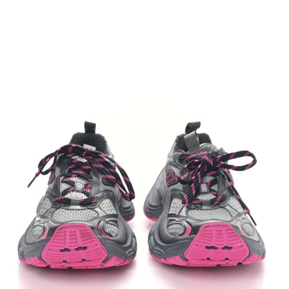 Balenciaga Mesh TPU Worn Out Effect Womens 10XL Sneakers 40 Grey Pink Black 2 of 8