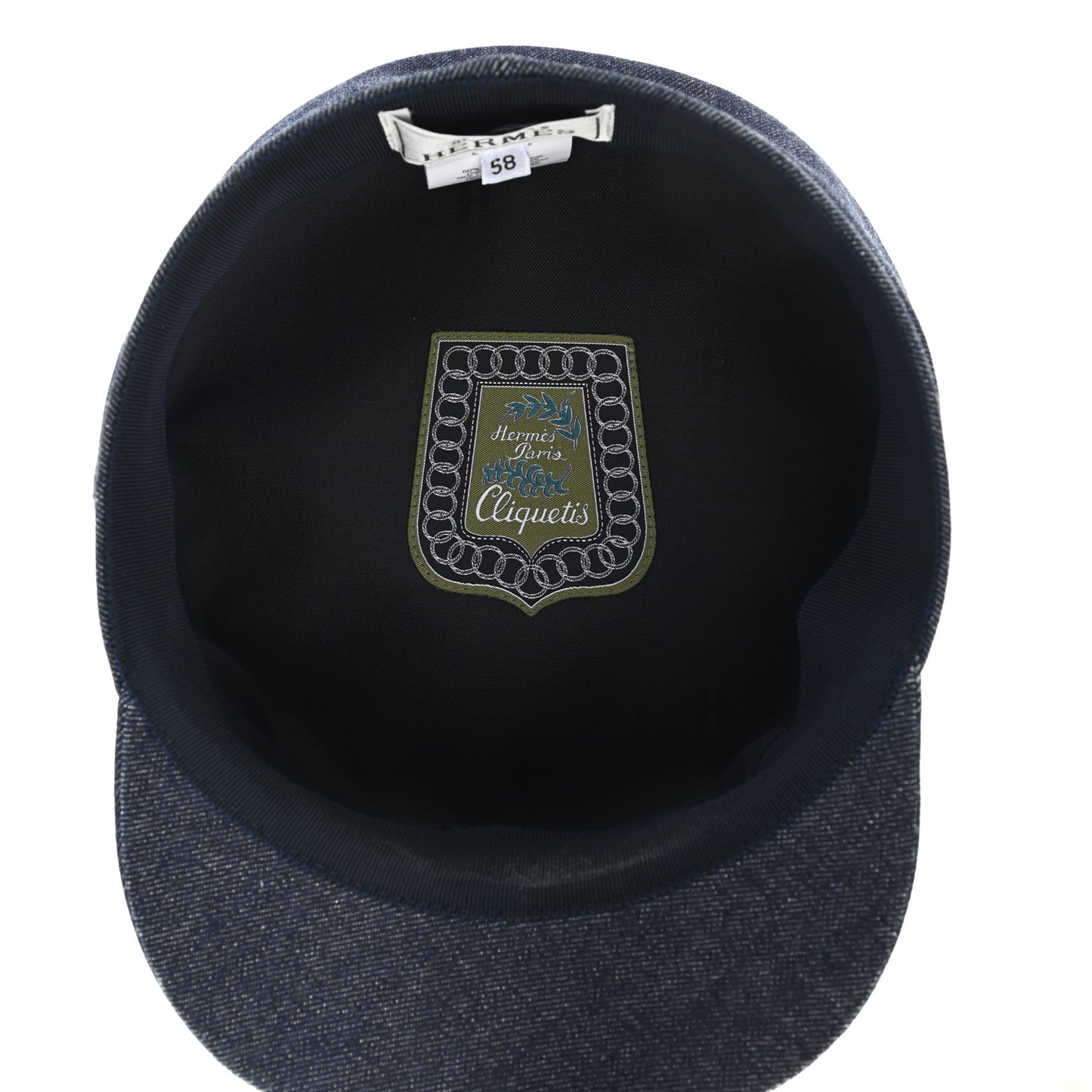 Denim Cabourg Cap 58 Indigo