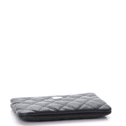 Chanel Caviar Quilted Small Cosmetic Case Black 4 of 7