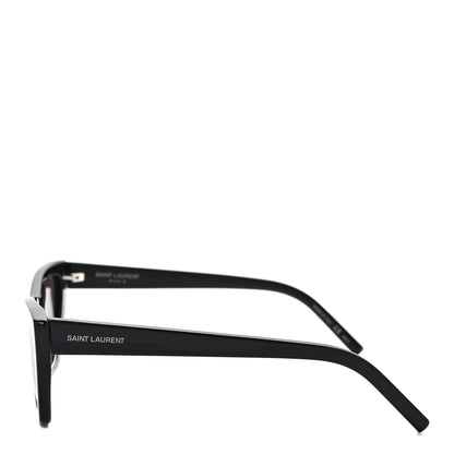 Saint Laurent Acetate Mica Cat Eye Sunglasses SL 276 Black 3 of 8