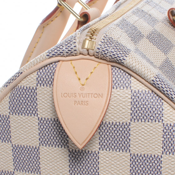 Louis Vuitton Damier Azur Speedy 30 5 of 7