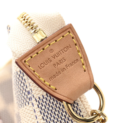 Louis Vuitton Damier Azur Mini Pochette Accessories 6 of 9