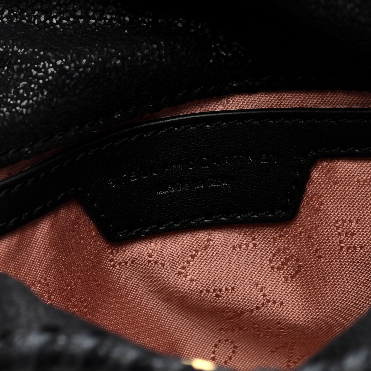 Shaggy Deer Tiny Falabella Tote Black