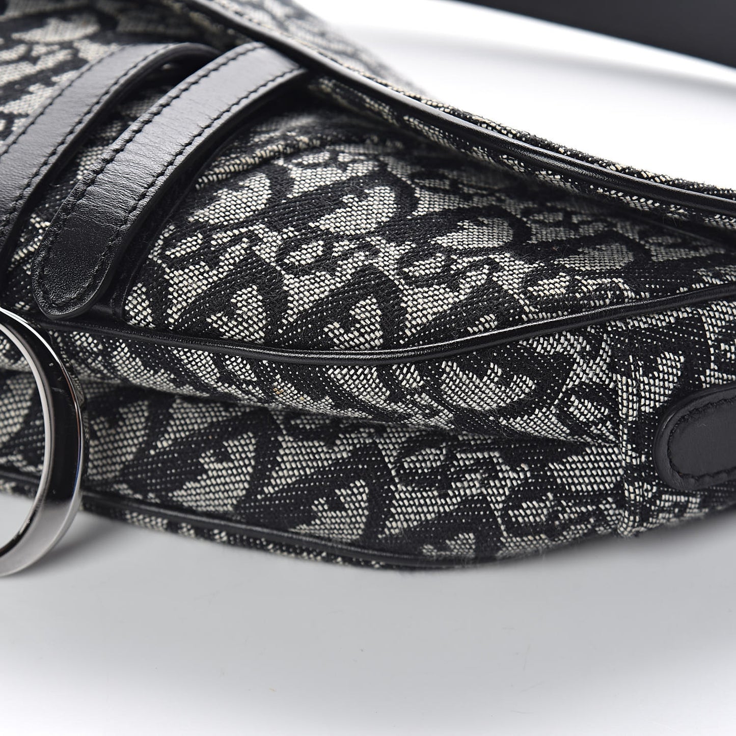 Monogram Saddle Bag Blue