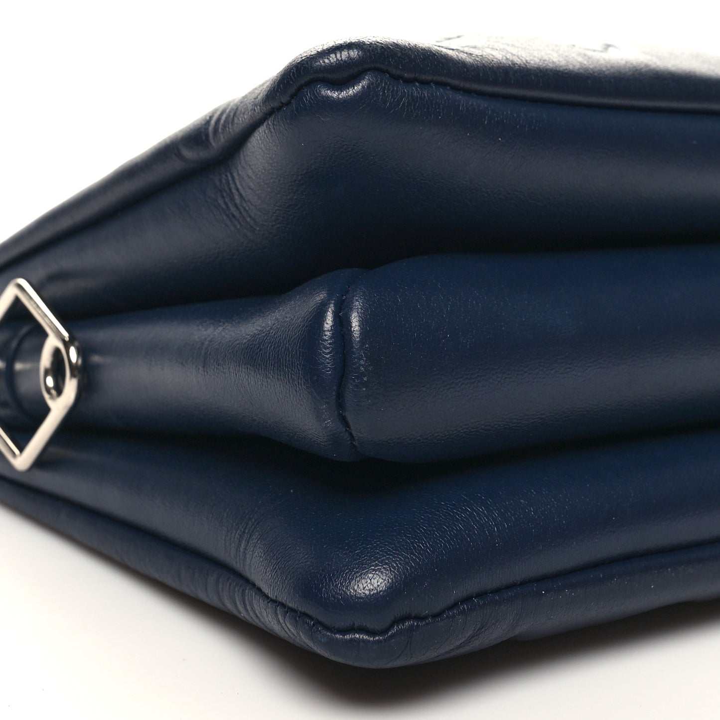 Lambskin Embossed Monogram Coussin PM Navy