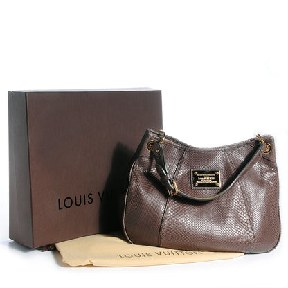 Louis Vuitton Python Galliera PM Gris 5 of 8