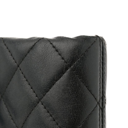 Chanel Calfskin Quilted Medium Cambon Tote Black White 13 of 13