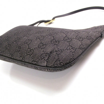 Gucci Denim Monogram Small Hobo 4 of 10