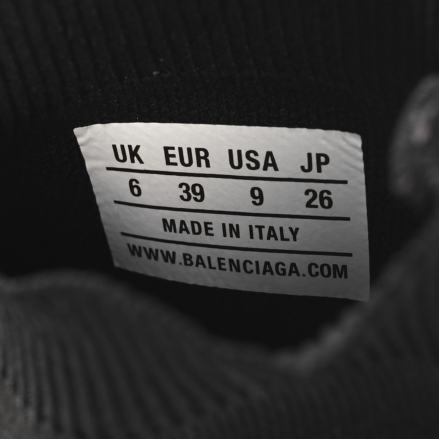 Balenciaga Neoprene Knit Womens Speed Sneakers 39 Black White 7 of 9