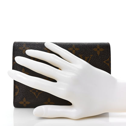 Louis Vuitton Monogram Porte Tresor Etui Papiers Wallet 2 of 9