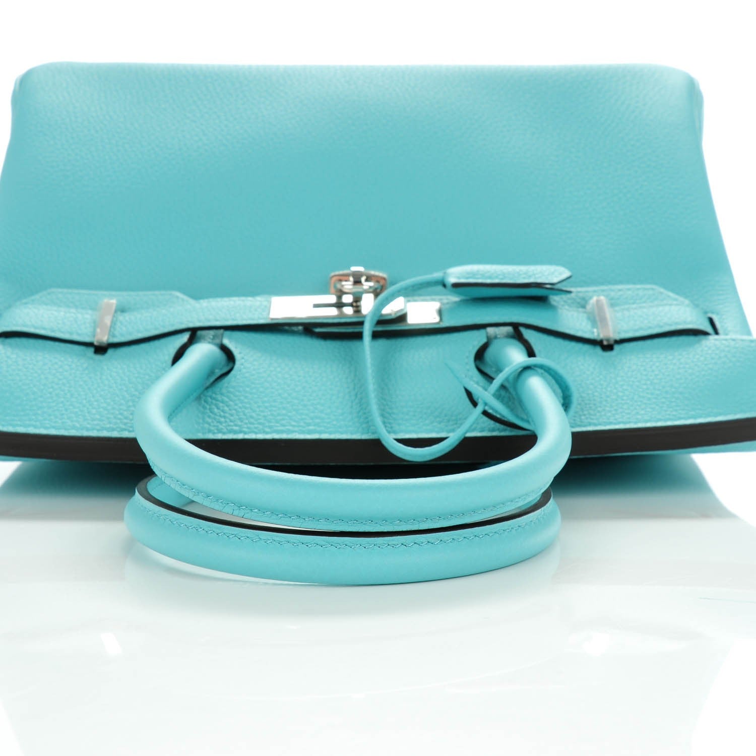 Hermes Togo Birkin 30 Bleu Atoll 16 of 23
