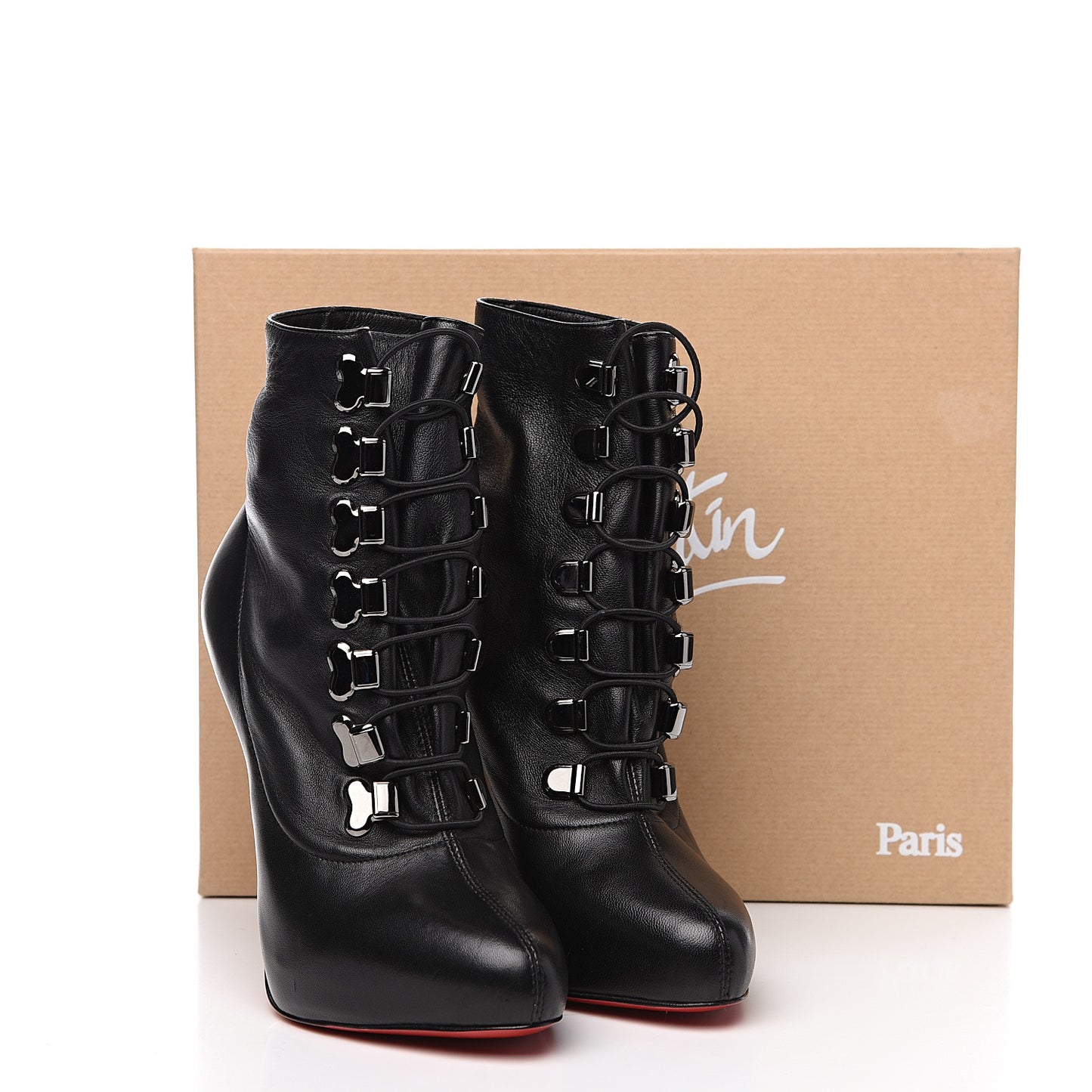 Nappa Troopista 120 Ankle Boots 36.5 Black