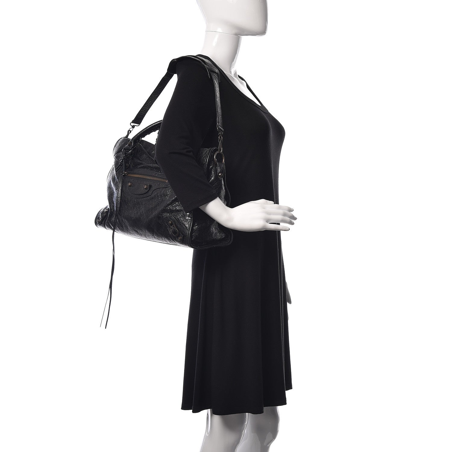Balenciaga Agneau Classic Hardware City Black 2 of 10