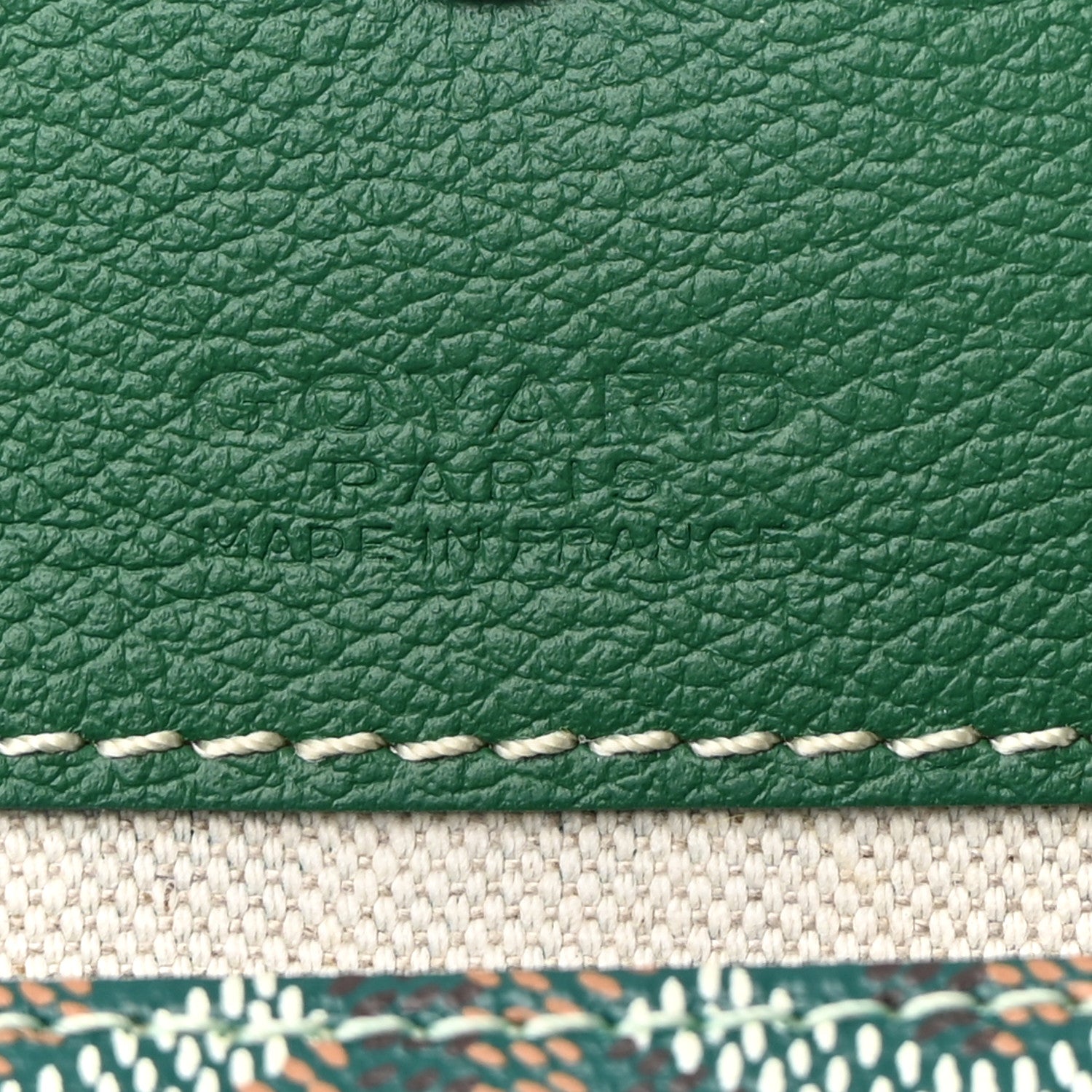 Goyard Goyardine Boheme Hobo Green 7 of 11