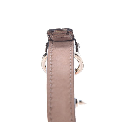 Gucci Calfskin Horsebit Skinny Belt 90 36 Black 7 of 8