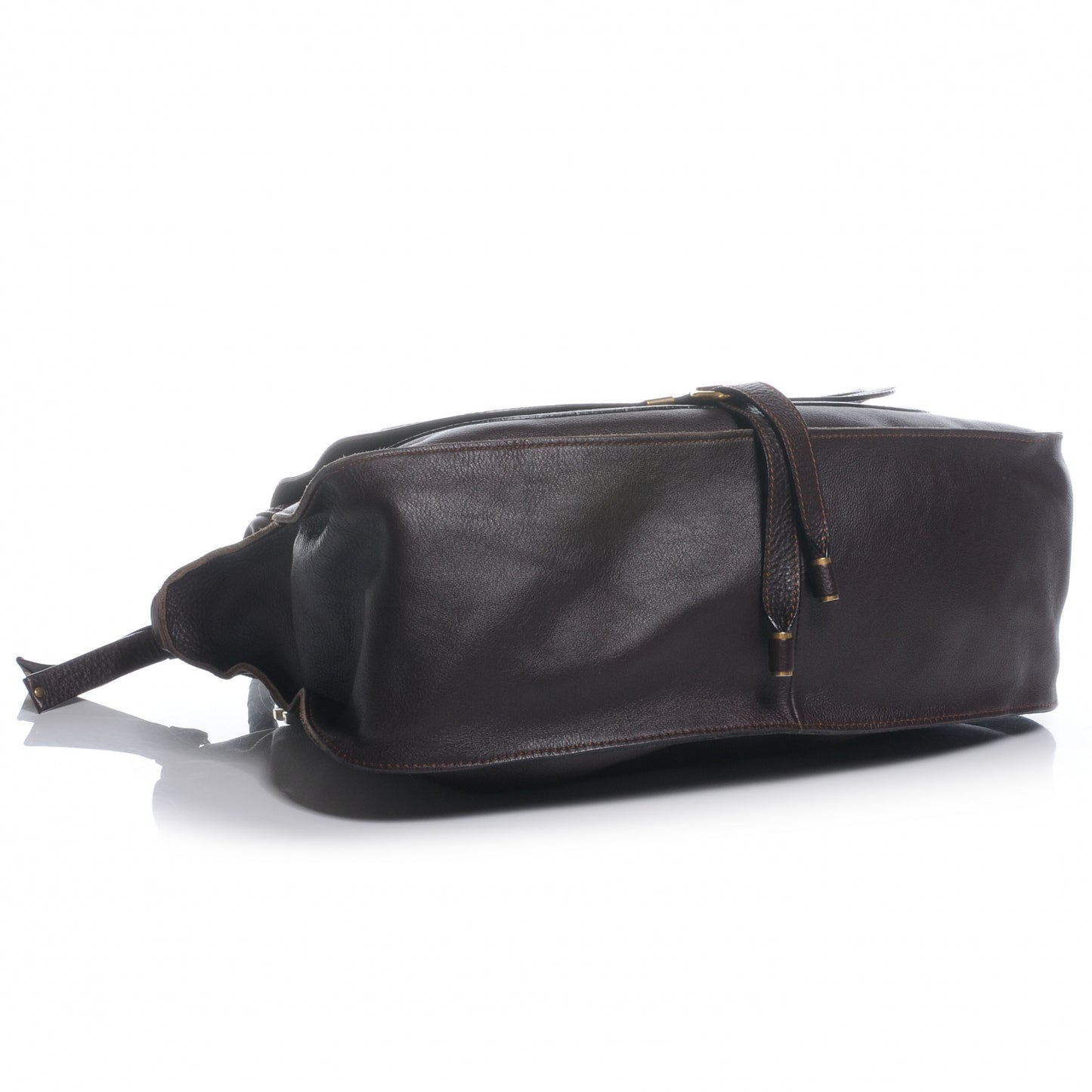 Leather Large Marcie Moka