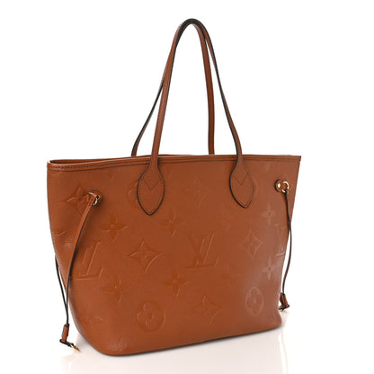 Louis Vuitton Empreinte Monogram Giant Neverfull MM Cognac 5 of 10
