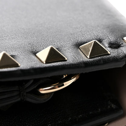 Valentino Garavani Nappa Rockstud Wristlet Clutch Black 14 of 14