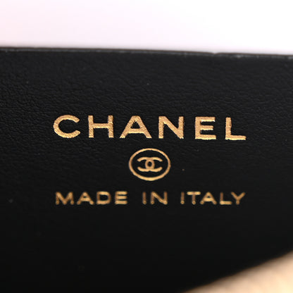 Chanel Caviar Envelope Wallet On Chain WOC Black 6 of 11