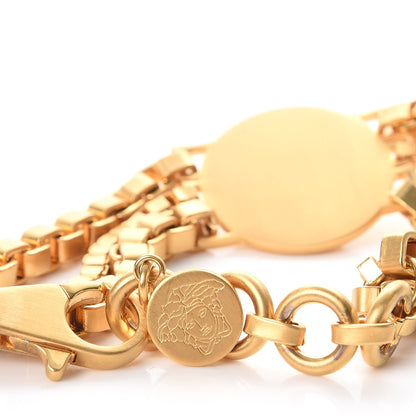 Versace Bijoux Box Chain Medusa Bracelet Gold 7 of 8