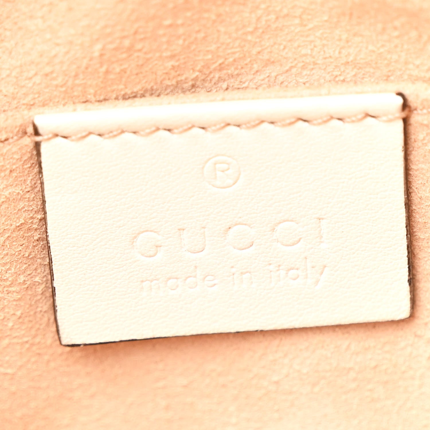 Gucci Calfskin Matelasse Small GG Marmont Chain Shoulder Bag White 6 of 12