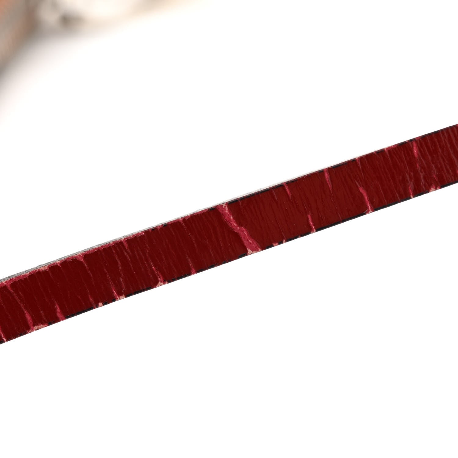Burberry Haymarket Check Small Crossbody Clutch Bag Red 13 of 15