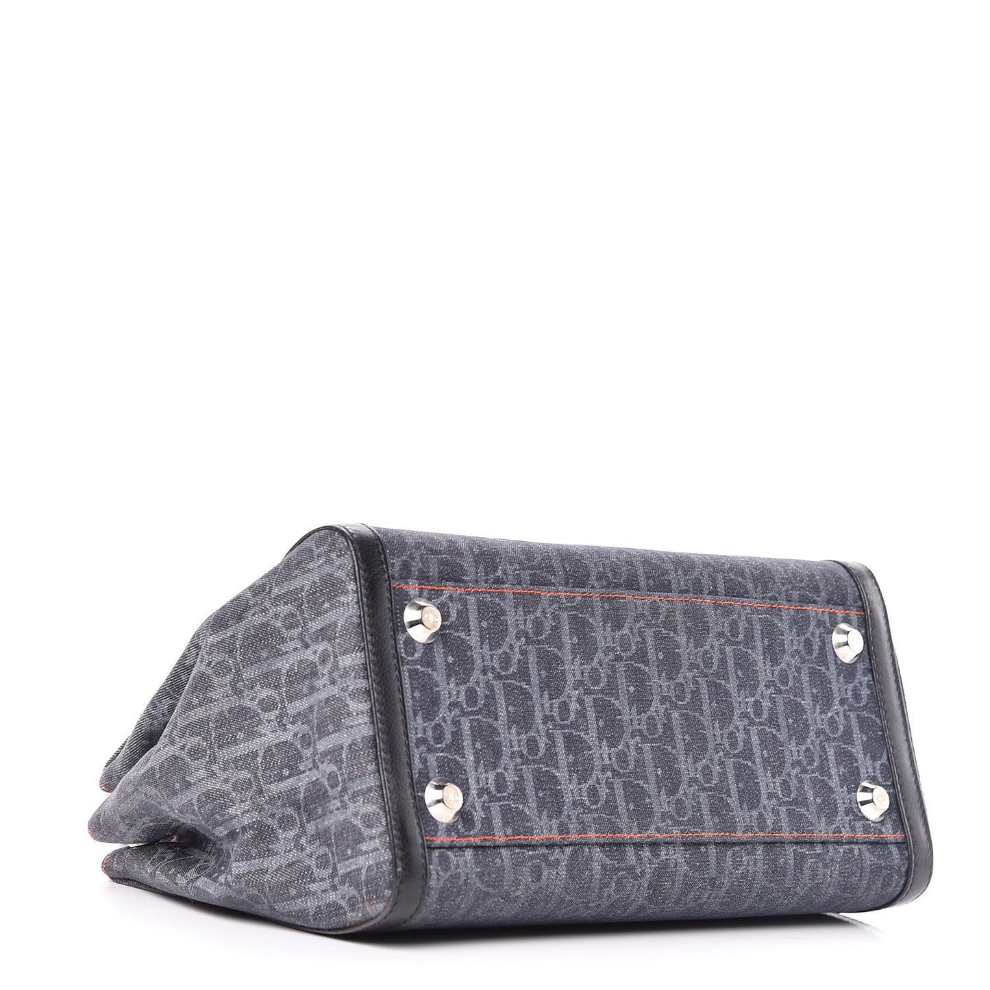 Denim Monogram Flight Tote Blue