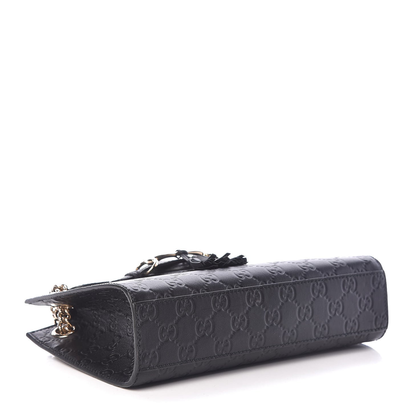 Guccissima Small Emily Shoulder Bag Black