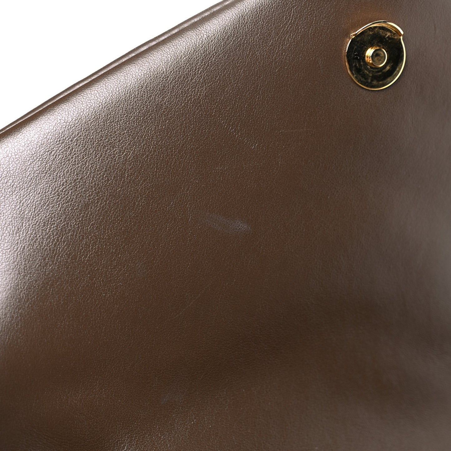 Calfskin Y Quilted Monogram Medium Loulou Chain Satchel Soil Brown