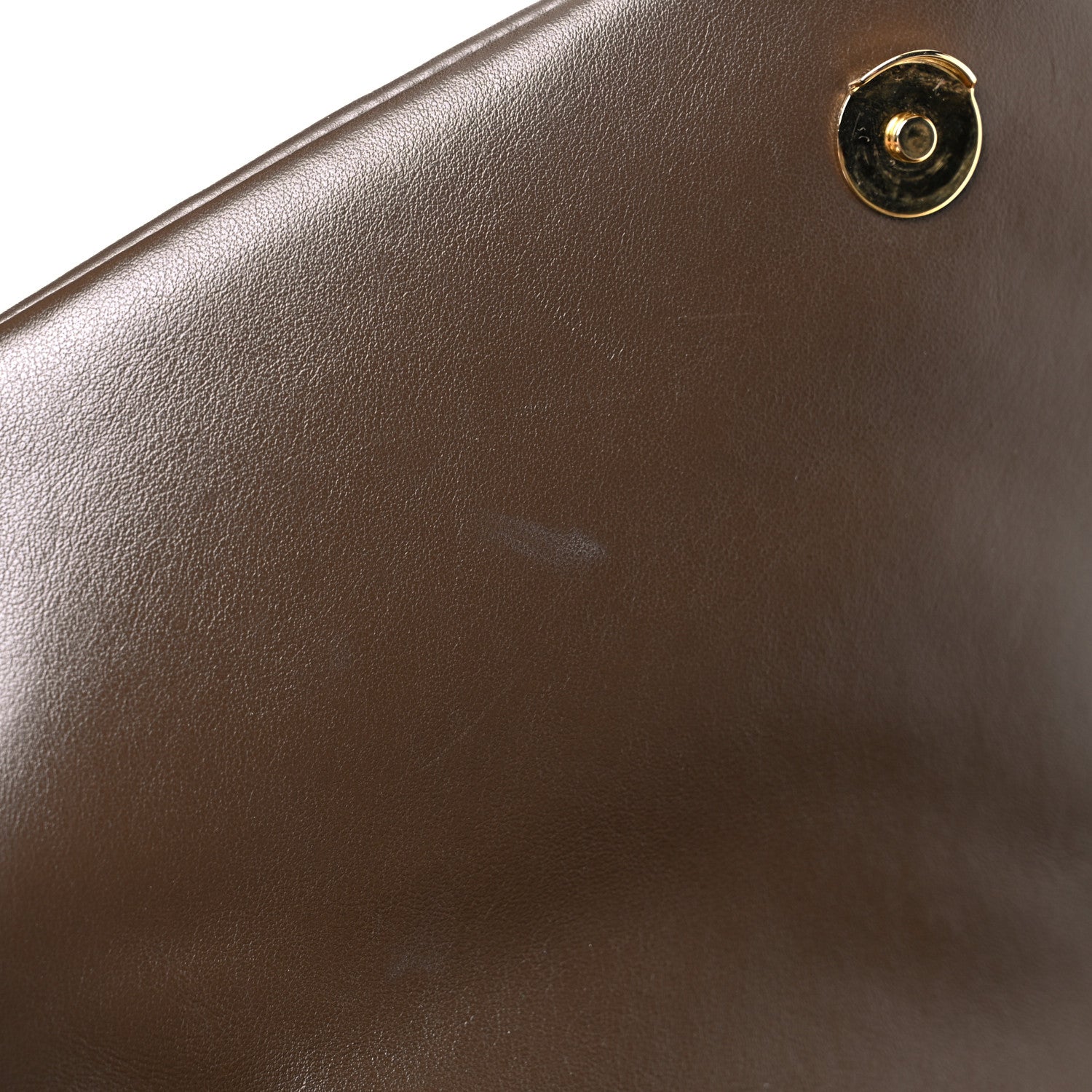 Saint Laurent Calfskin Y Quilted Monogram Medium Loulou Chain Satchel Soil Brown 12 of 15