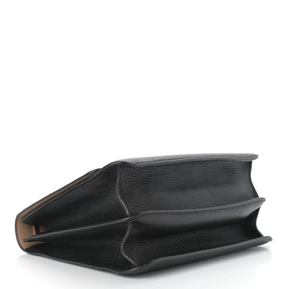 Burberry Goatskin Medium Alice Bag Optic Black 4 of 10