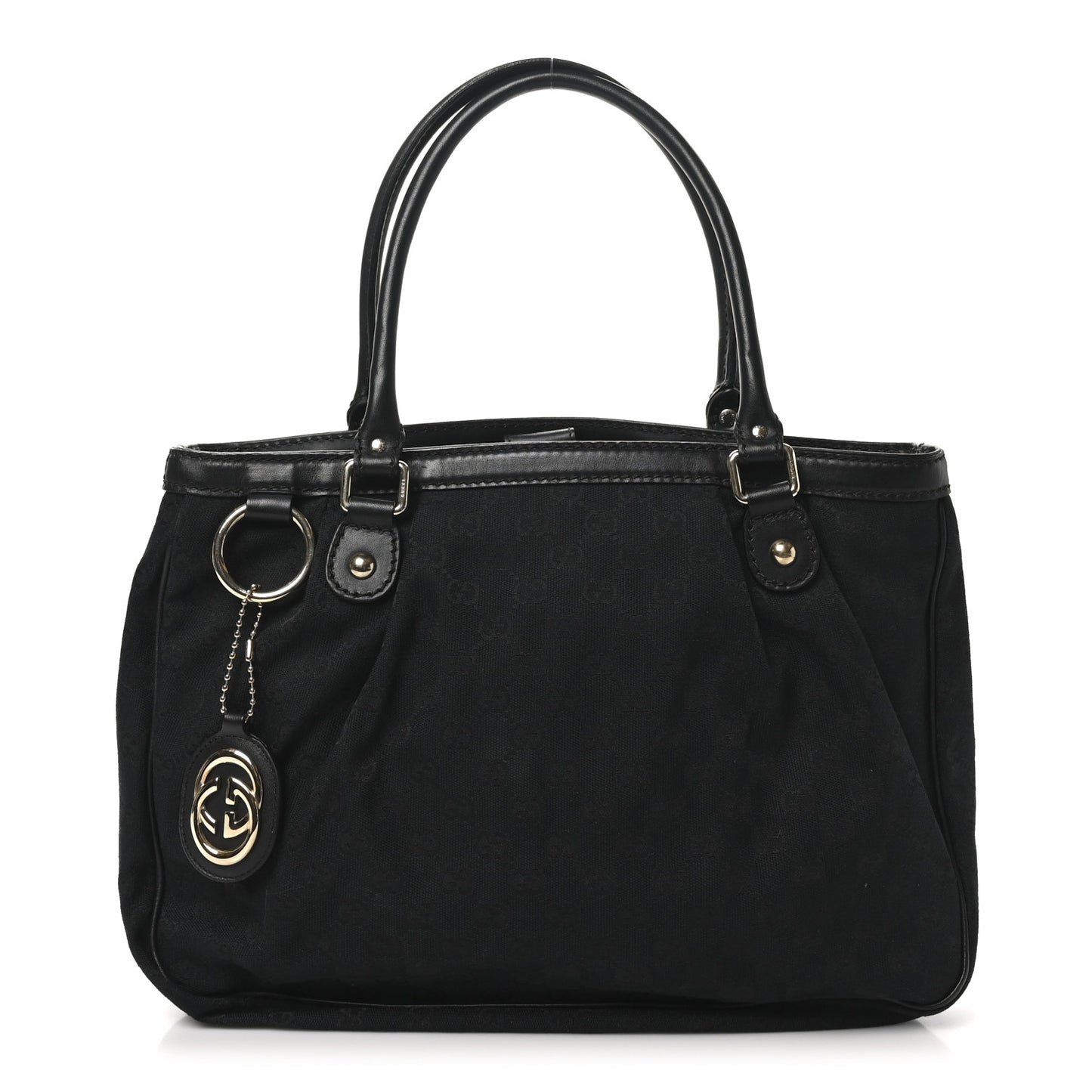 Monogram Medium Sukey Top Handle Tote Black