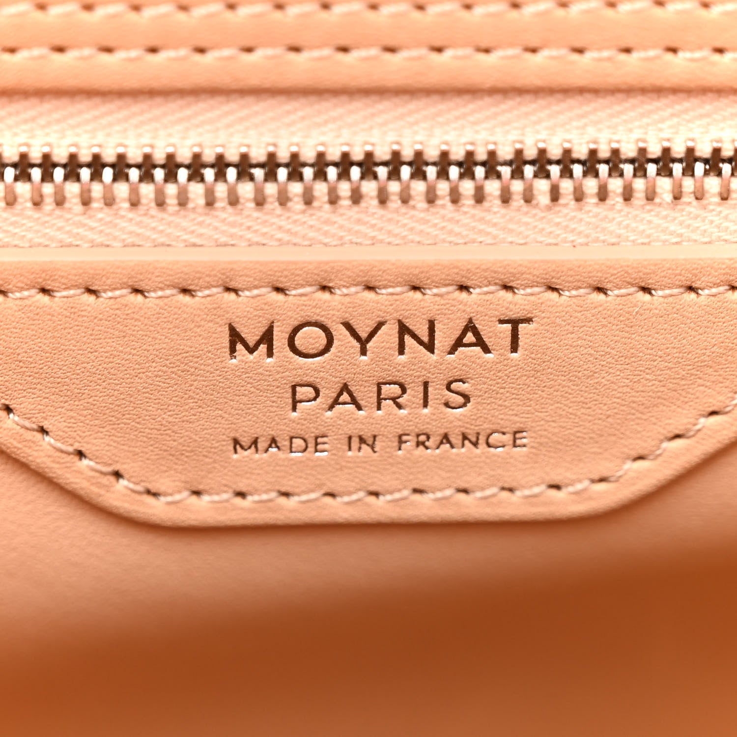 Moynat Taurillon Gex Pauline MM Tote Coral 6 of 14
