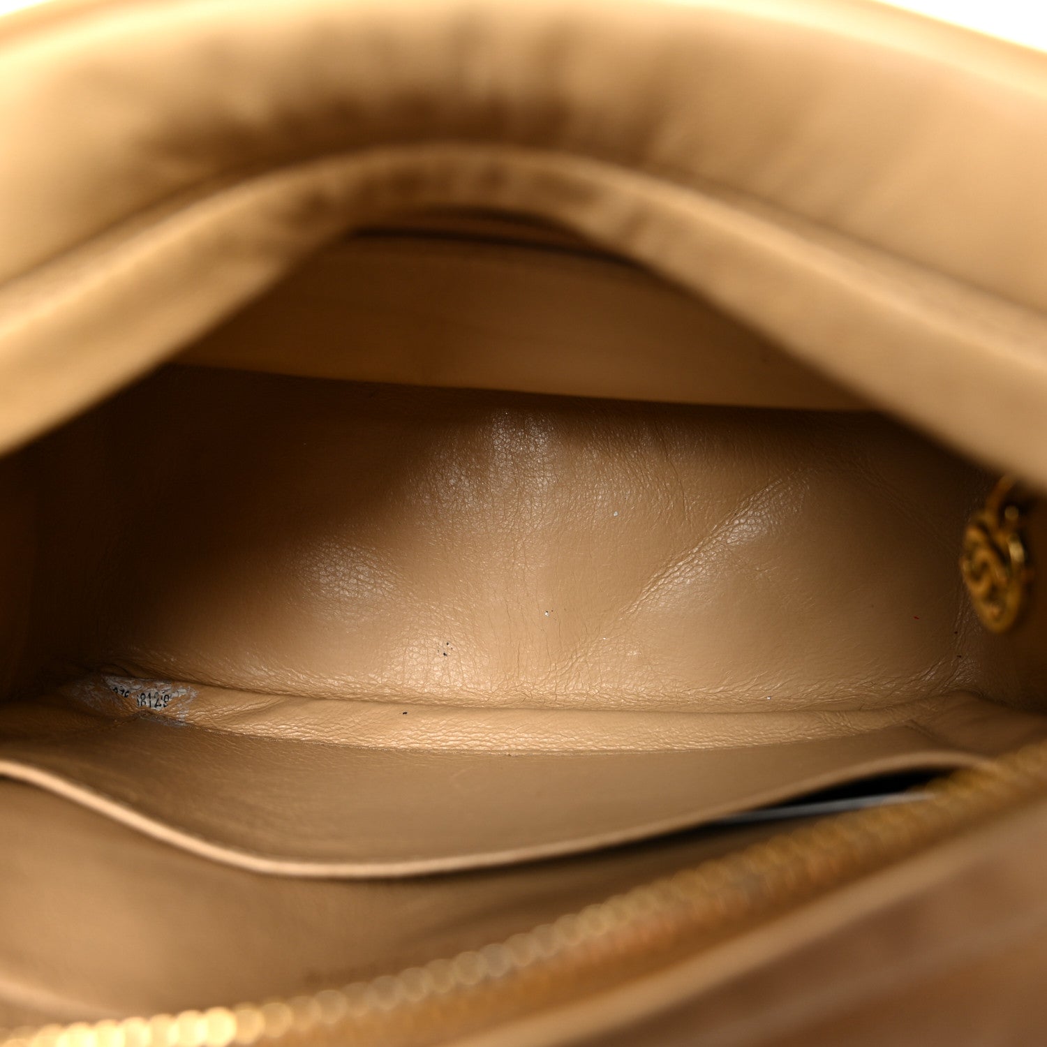 Chanel Lambskin Quilted Tassel Flap Camera Bag Light Beige 5 of 13