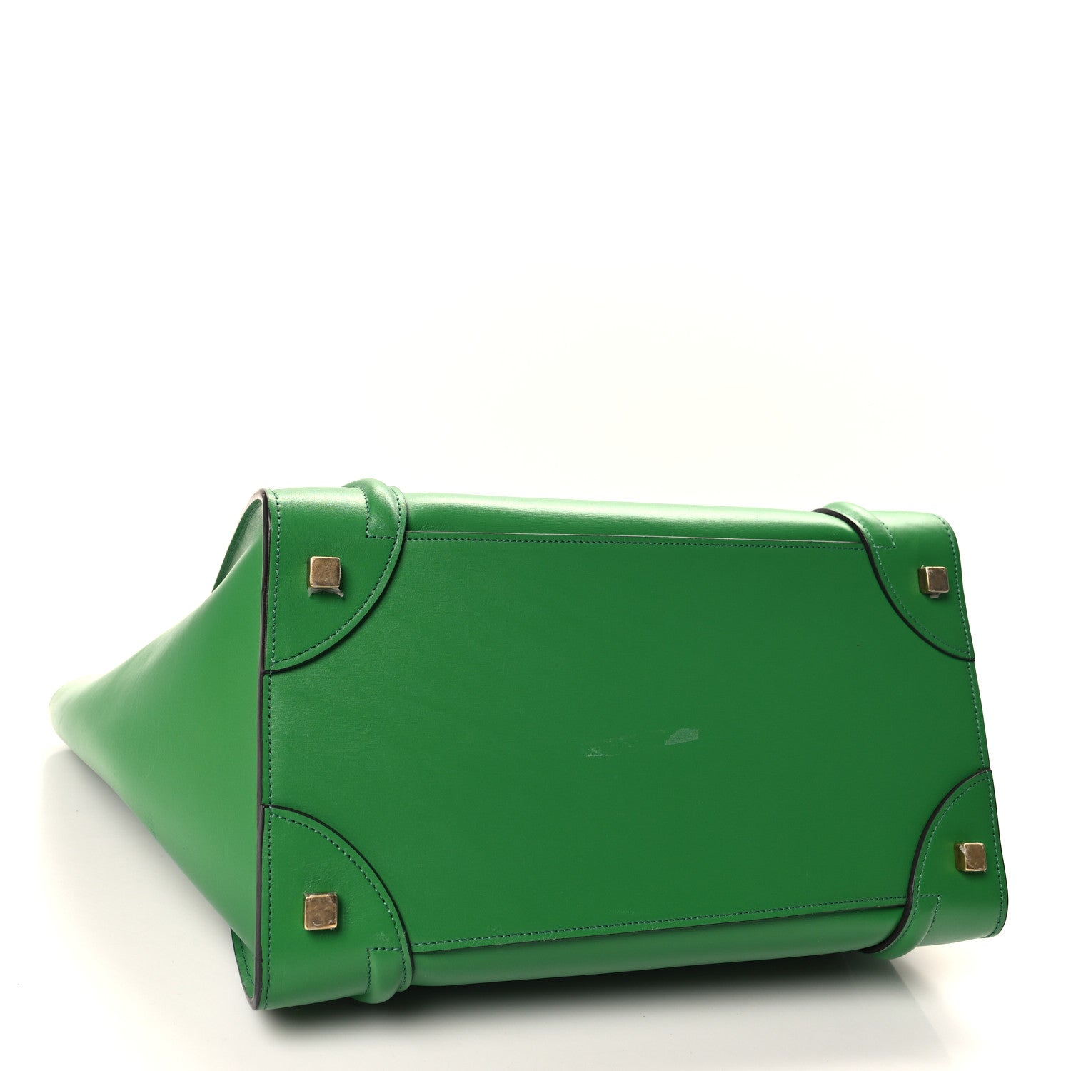 Celine Palmelato Mini Luggage Grass Green 4 of 10