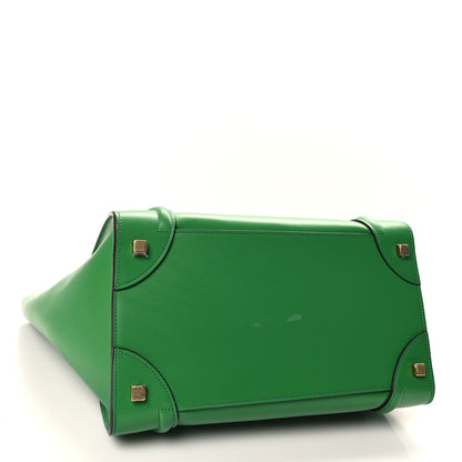 Celine Palmelato Mini Luggage Grass Green 4 of 10