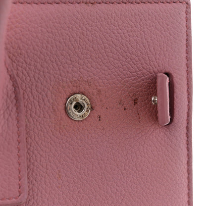 Saint Laurent Grained Calfskin Baby Sac De Jour Dark Rose 15 of 18