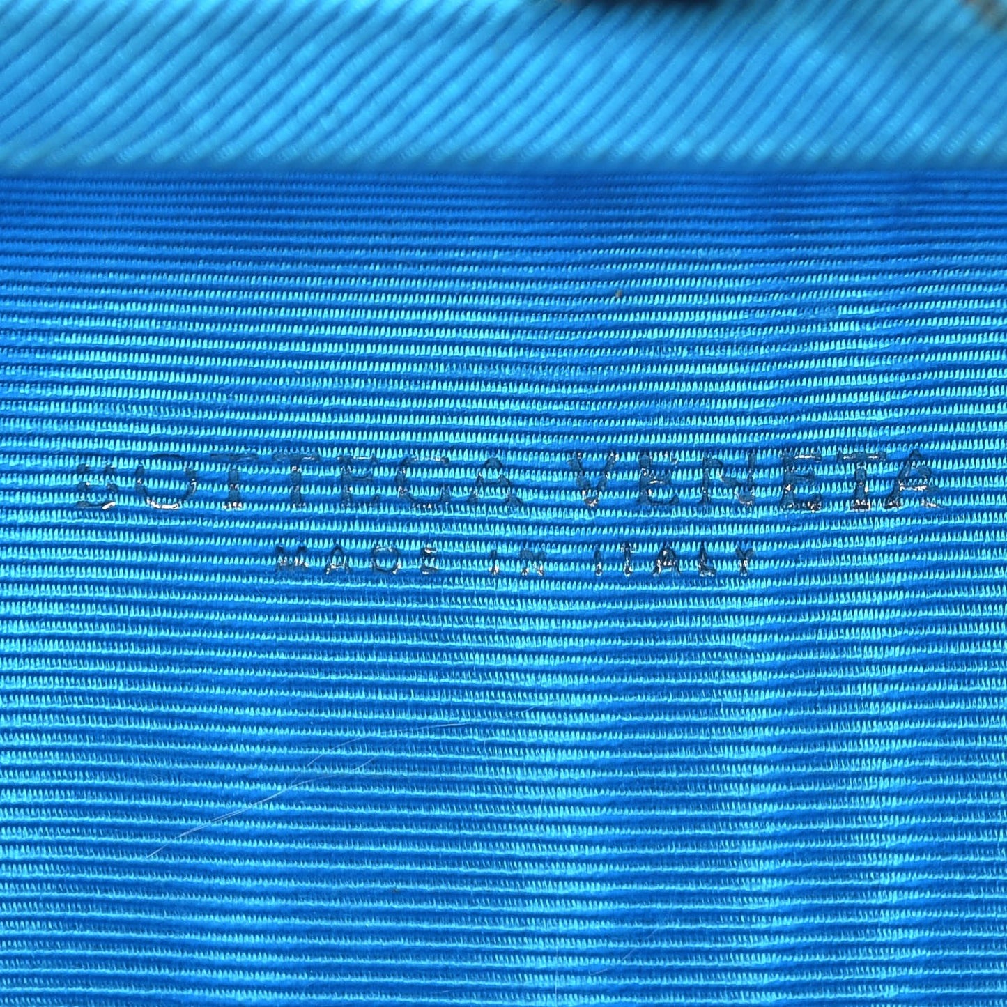 Silk Faille Intrecciato Knot Clutch Turquoise