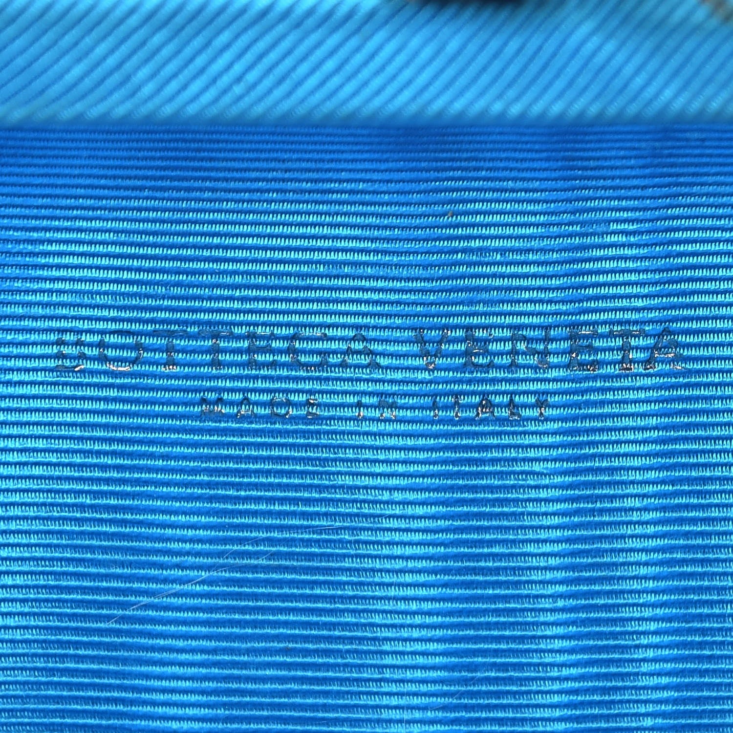 Bottega Veneta Silk Faille Intrecciato Knot Clutch Turquoise 6 of 7