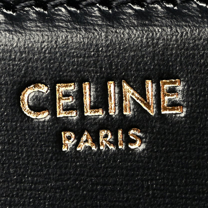 Celine Shiny Calfskin Medium Triomphe Black 6 of 9
