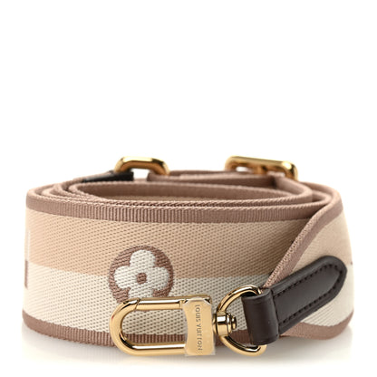 Louis Vuitton Jacquard Speedy Bandouliere 20 Shoulder Strap Beige Brown 1 of 3