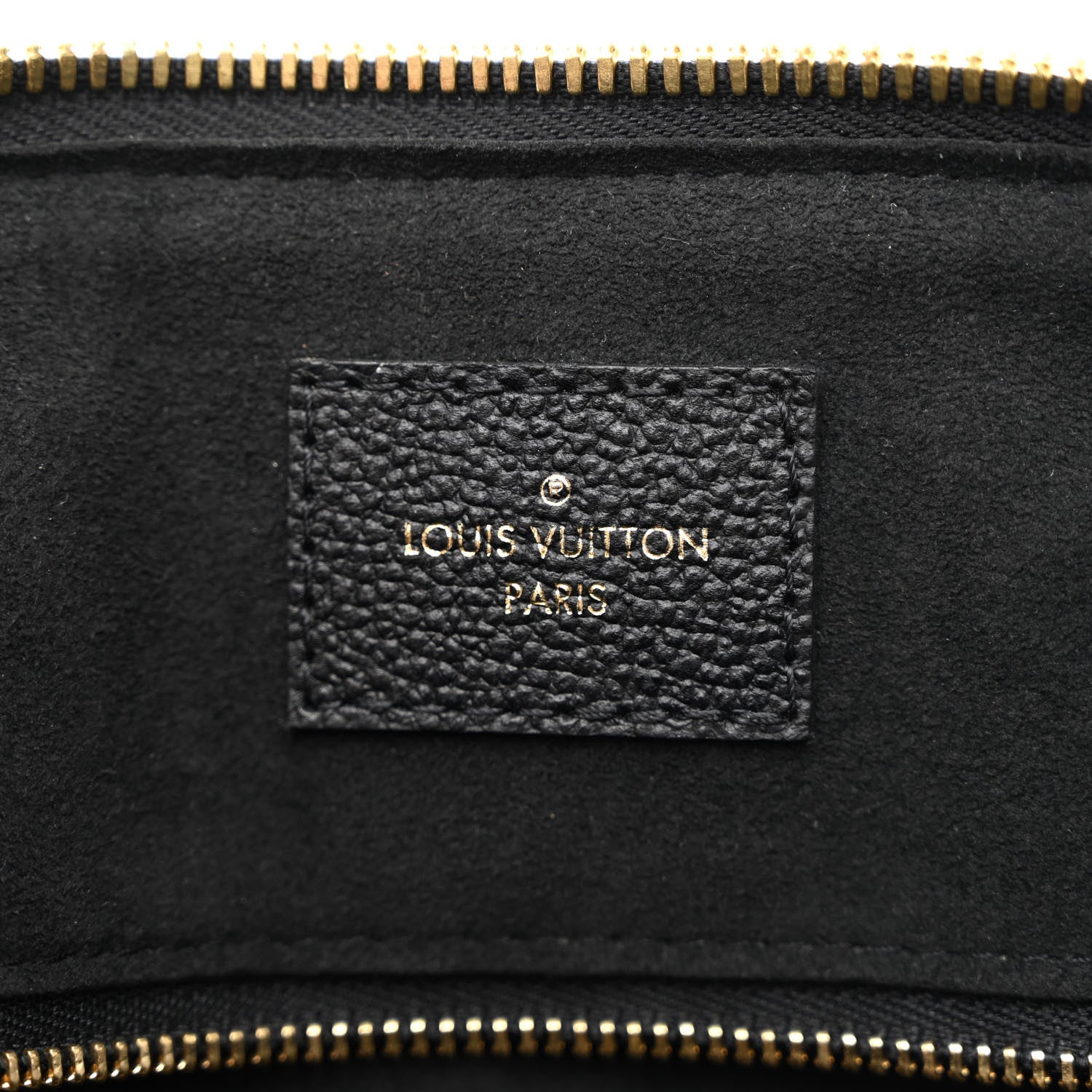 Louis Vuitton Empreinte Monogram Giant Speedy Bandouliere 25 Black 6 of 10
