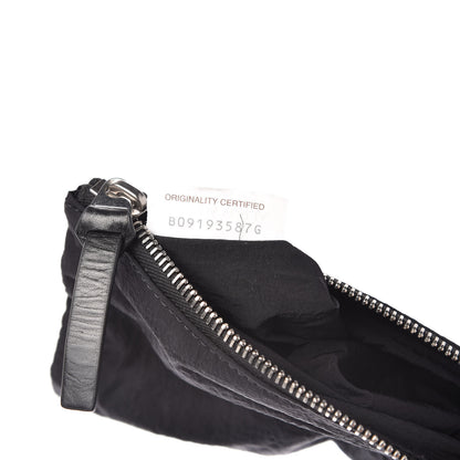 Bottega Veneta Paper Calfskin Intrecciato Stretch Cassette Black 10 of 10