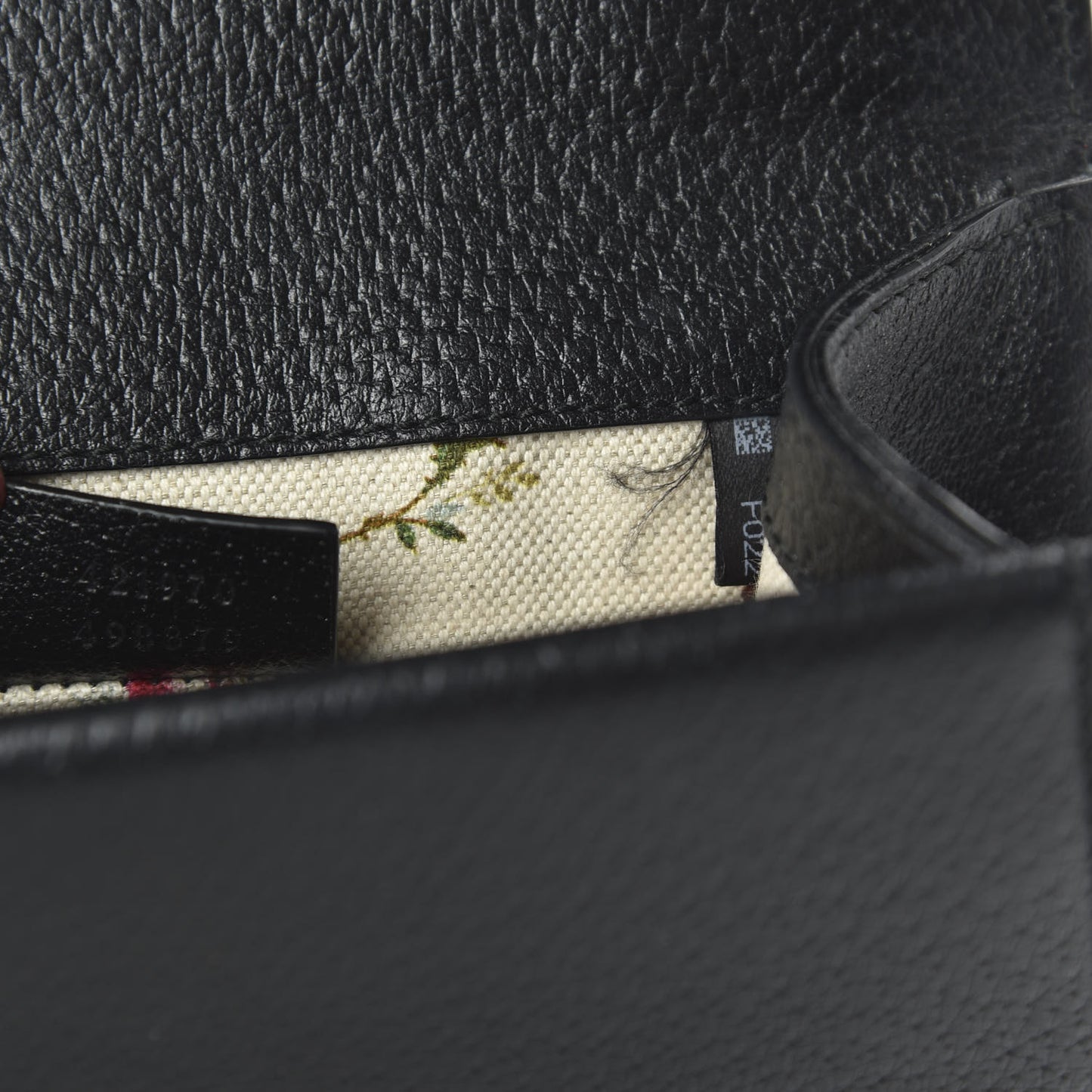 Calfskin Web Mini Dionysus Shoulder Bag Black