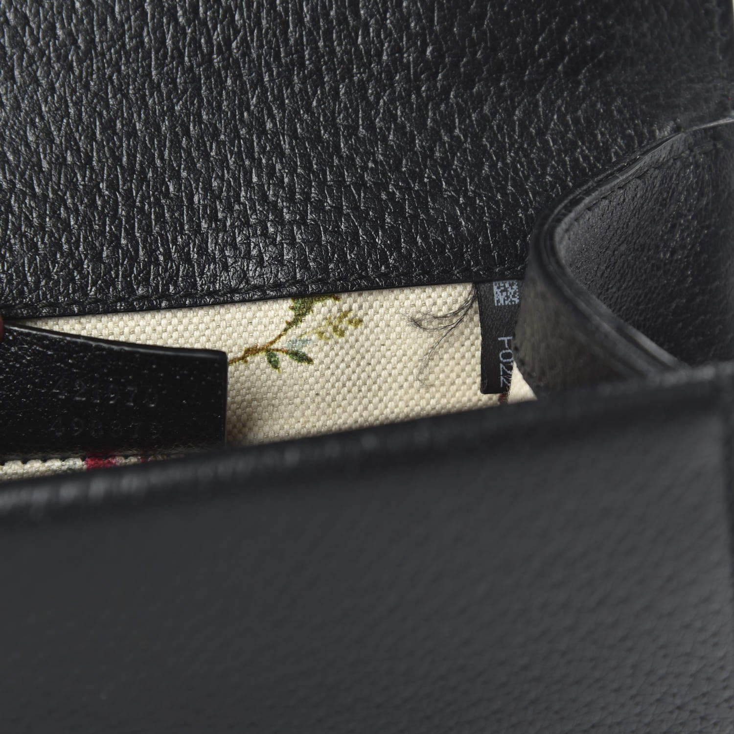 Gucci Calfskin Web Mini Dionysus Shoulder Bag Black 9 of 10