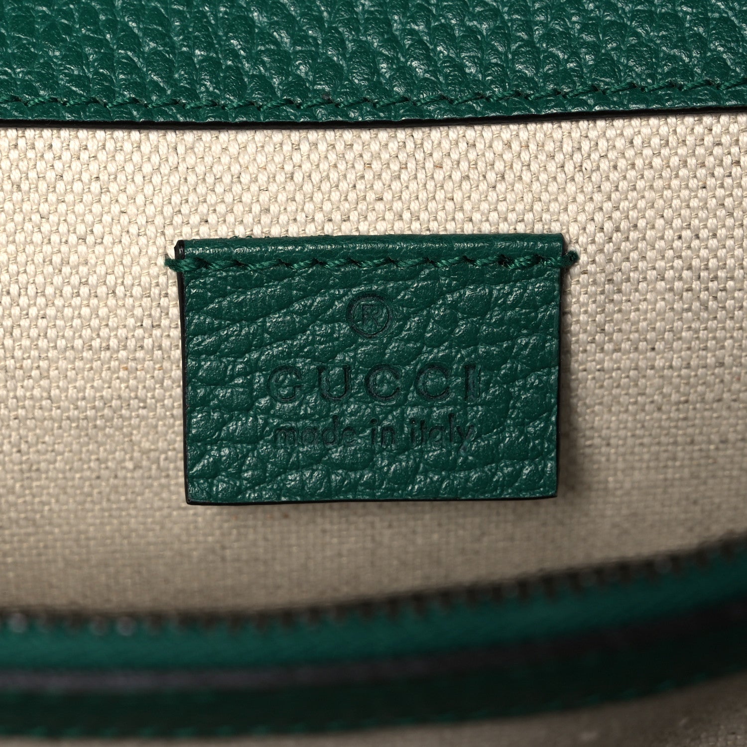 Gucci Pebbled Calfskin Small Dionysus Shoulder Bag Emerald 6 of 11