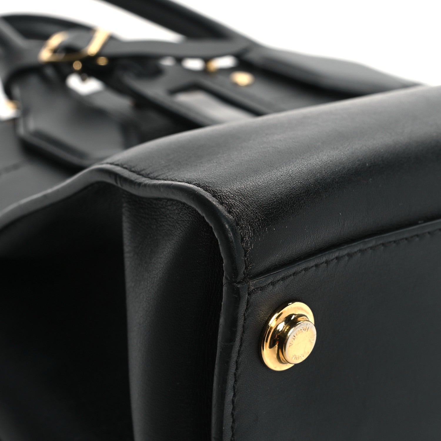 Louis Vuitton Taurillon City Steamer PM Black 10 of 16