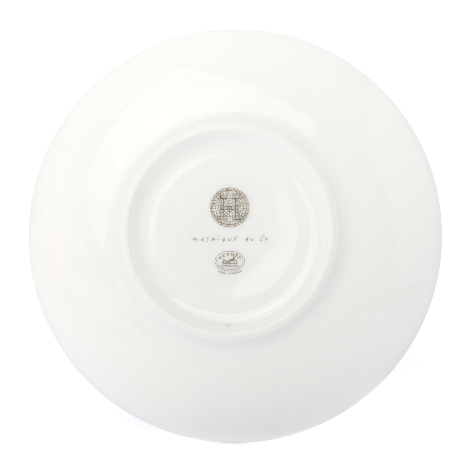 Hermes Porcelain Mosaique Au 24 Bread And Butter Plate 2 of 4
